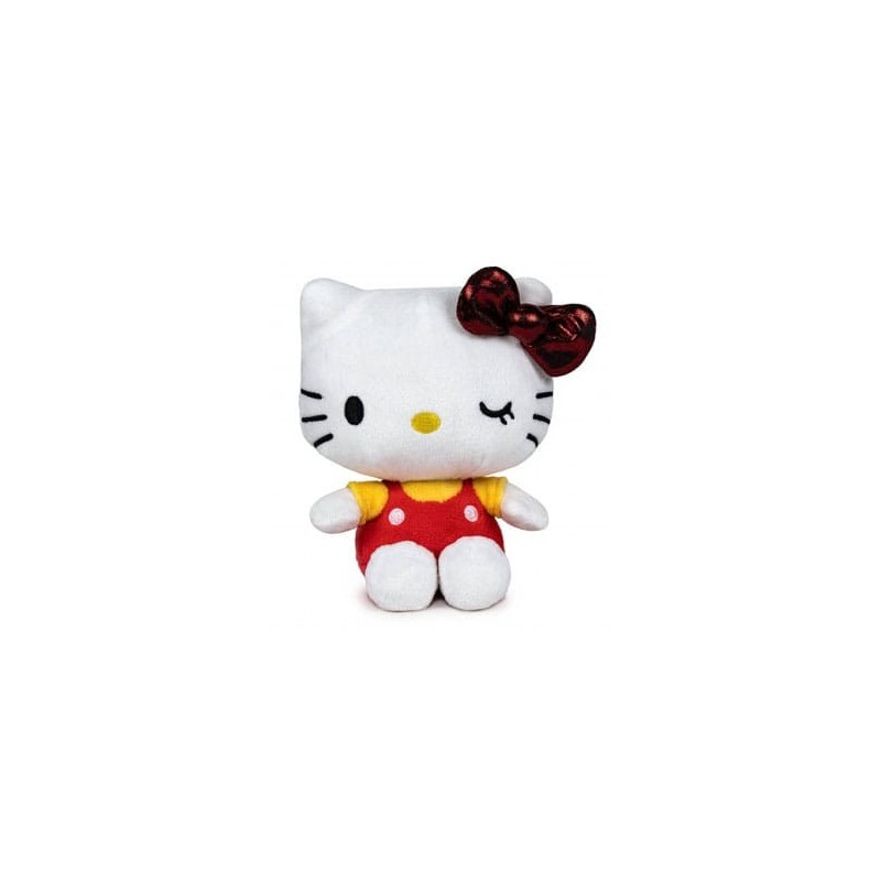 PELUCHE HELLO KITTY 50TH ANNIVERSARY 16CM