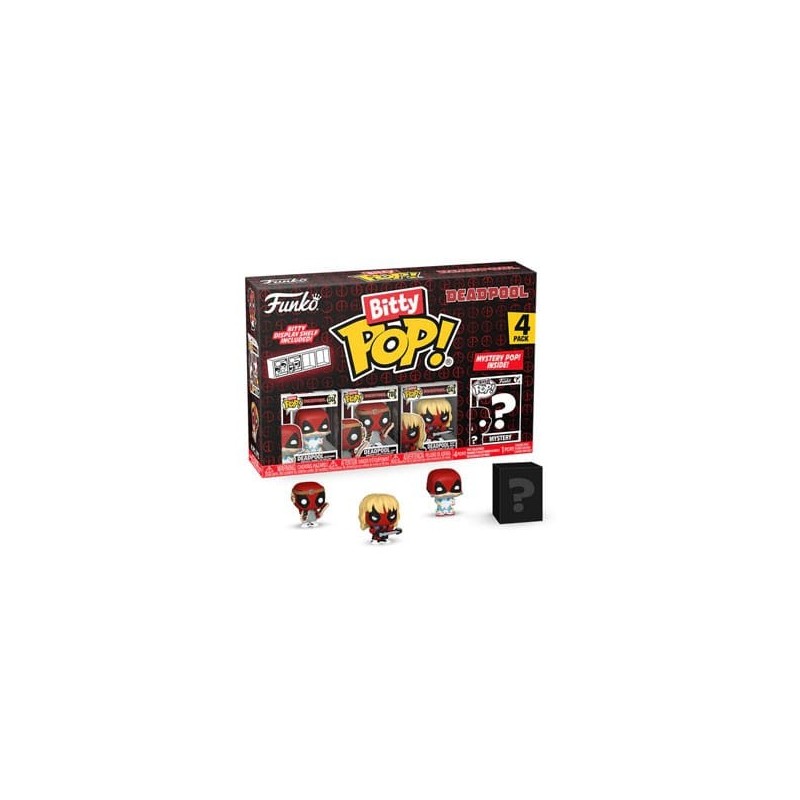 BITTY POP! DEADPOOL (PACK 4 UD. SLEEPOVER)