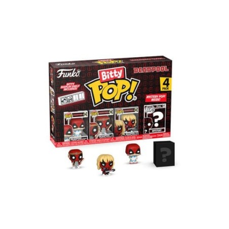 BITTY POP! DEADPOOL (PACK 4 UD. SLEEPOVER)
