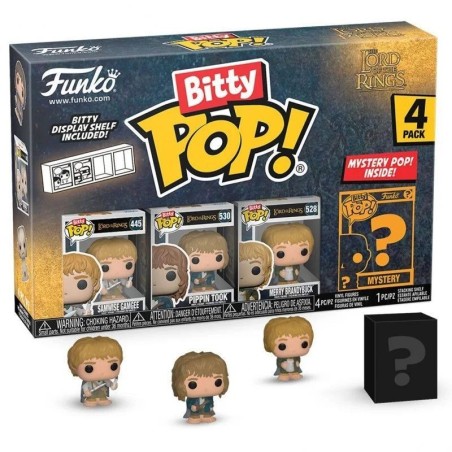 BITTY POP! EL SEÑOR DE LOS ANILLOS (PACK 4 SMWISE)