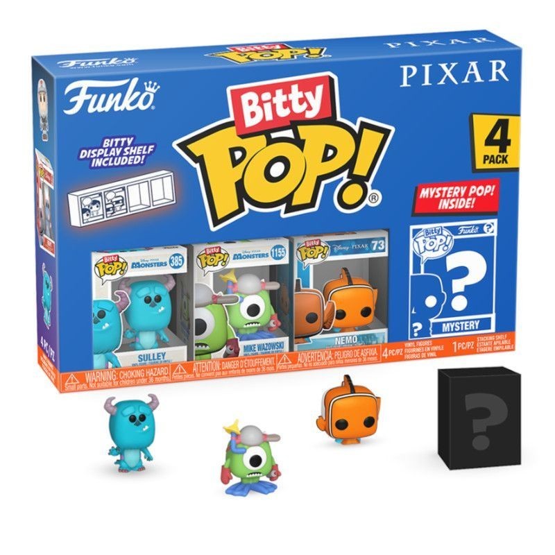 BITTY POP! PIXAR (PACK 4 - SULLEY)