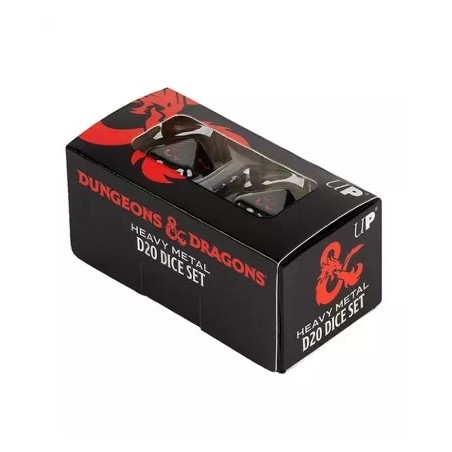 DUNGEONS & DRAGONS - HEAVY METAL D20 DICE SET