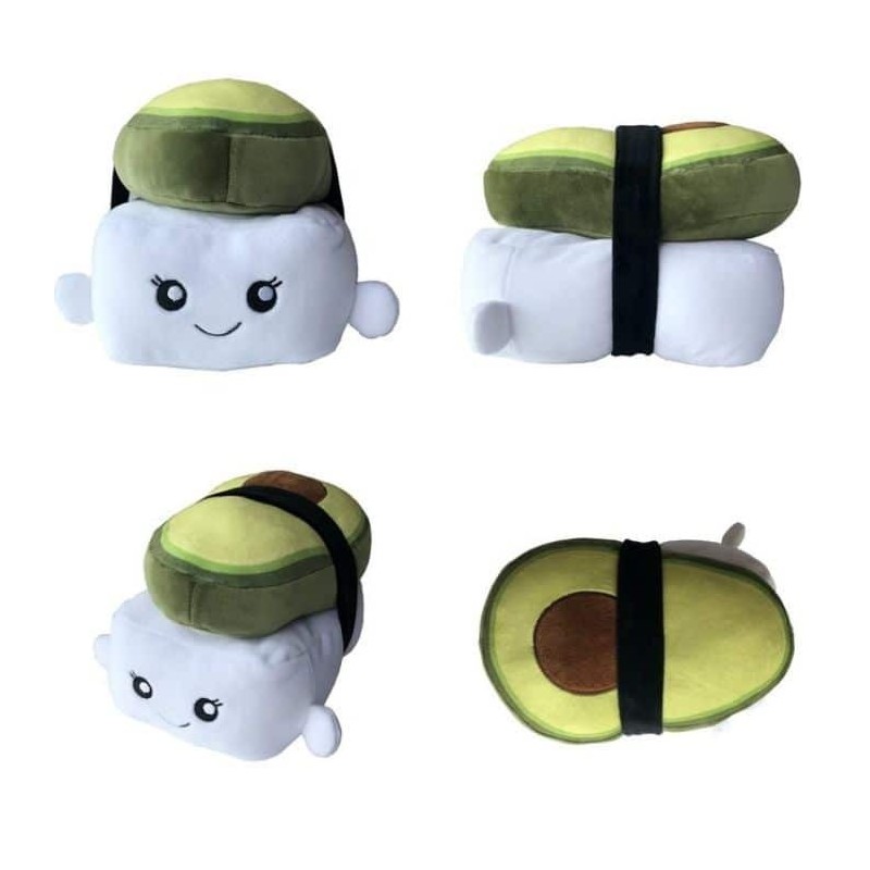 PELUCHE SUSHI AGUACATE GRANDE 40CM