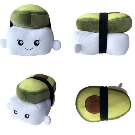 PELUCHE SUSHI AGUACATE GRANDE 40CM