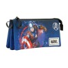 ESTUCHE TRIPLE MARVEL CAPITAN AMERICA