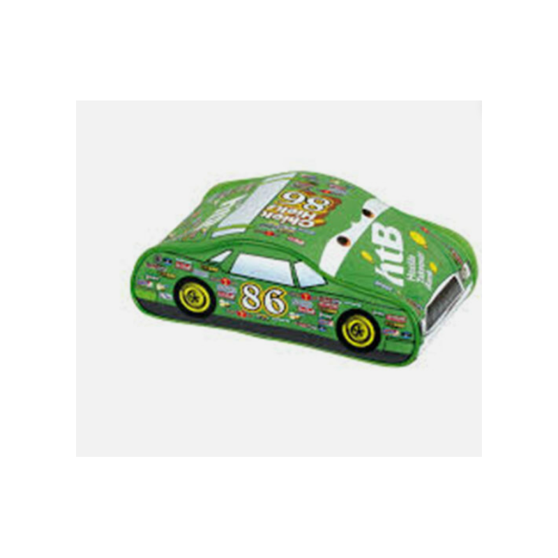 ESTUCHE COCHE CARS 3D VERDE