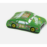 ESTUCHE COCHE CARS 3D VERDE