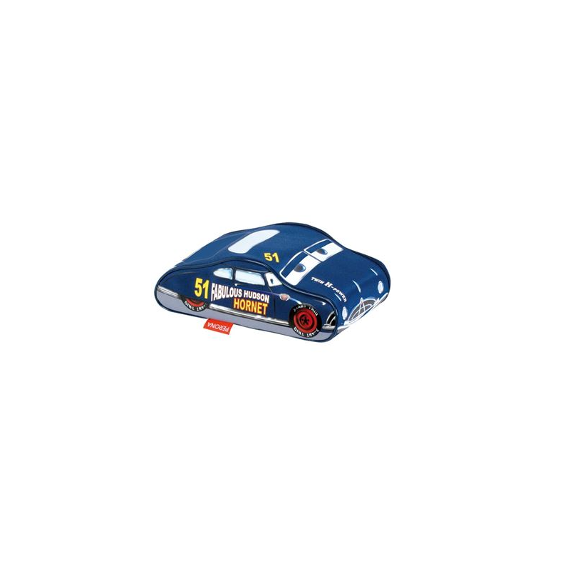 ESTUCHE COCHE CARS 3D AZUL
