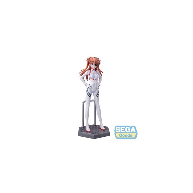 FIGURA EVANGELION SEGA EVANGELION: 3.0+1.0 THRICE UPON A TIME ESTATUA LUMINASTA PVC ASUKA SHIKINAMI LANGLEY 22 CM