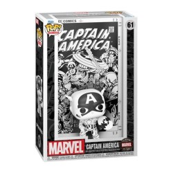 FUNKO POP! COMIC COVERS (MARVEL CAPTAIN AMERICA B/N 85TH ANNIVERSARY) 61