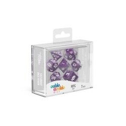 DADOS OAKIE DOAKIE DICE DADOS RPG-SET SPECKLED - PÚRPURA