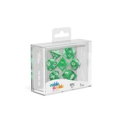 DADOS OAKIE DOAKIE DICE DADOS RPG-SET SPECKLED - VERDE