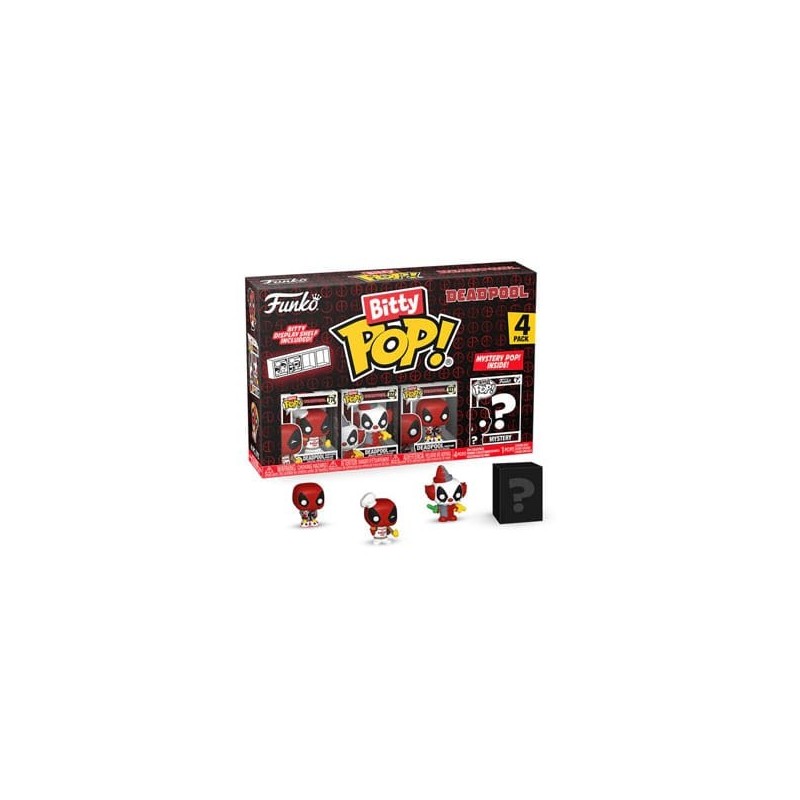 BITTY POP! DEADPOOL (PACK 4 UD. BBQ MASTER)