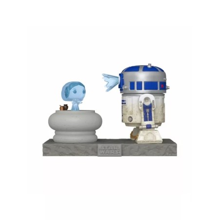 FUNKO POP! STAR WARS (R2-D2 AND PRINCESS LIA HOLOGRAM DELUXE) 766