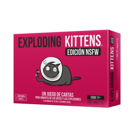 EXPLODING KITTENS EDICION NSFW (NUEVA EDICION ROJA)