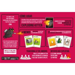EXPLODING KITTENS EDICION NSFW (NUEVA EDICION ROJA)