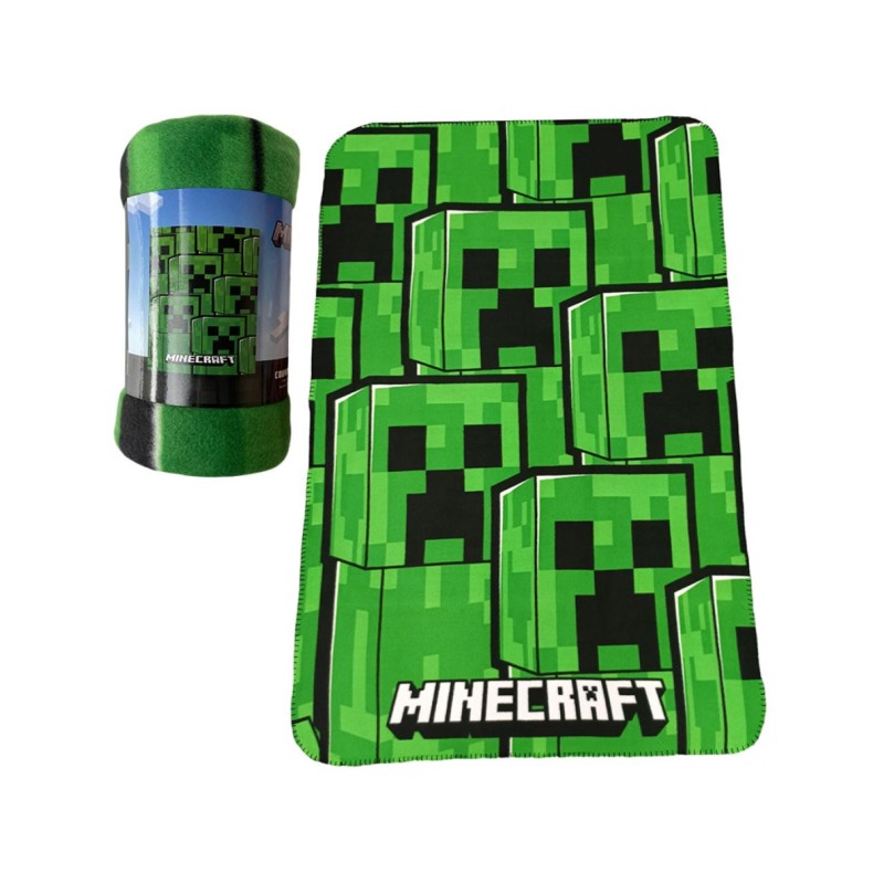 MANTA POLAR MINECRAFT 100X140CM