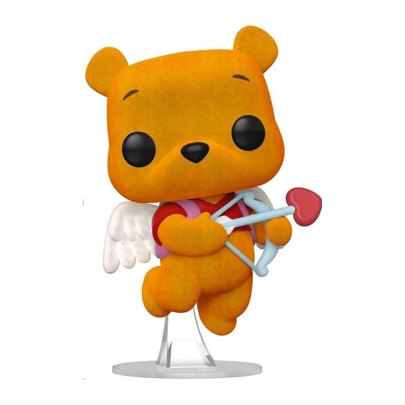 FUNKO POP! DISNEY (WINNIE THE POOH SAN VALENTIN FLOCKED) 1008