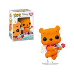 FUNKO POP! DISNEY (WINNIE THE POOH SAN VALENTIN FLOCKED) 1008