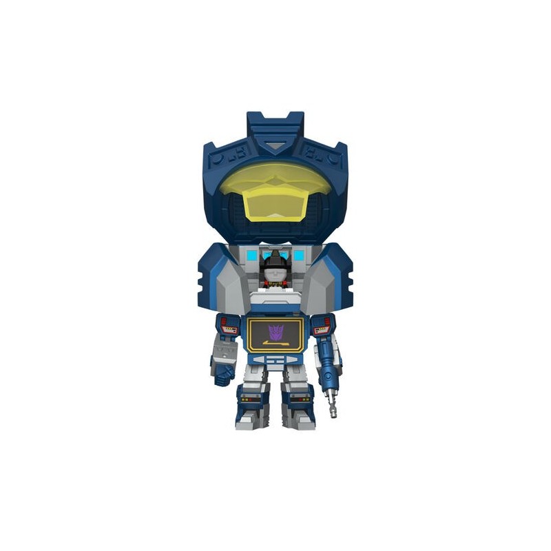 BITTY BOT! TRANSFORMERS (SOUNDWAVE WITH RUMBLE)