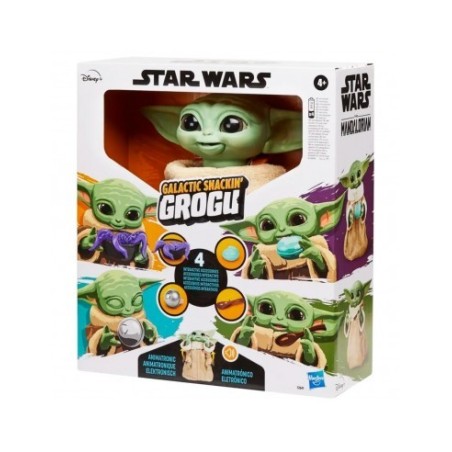 FIGURA HASBRO STAR WARS GALACTIC SNACKIN' GROGU