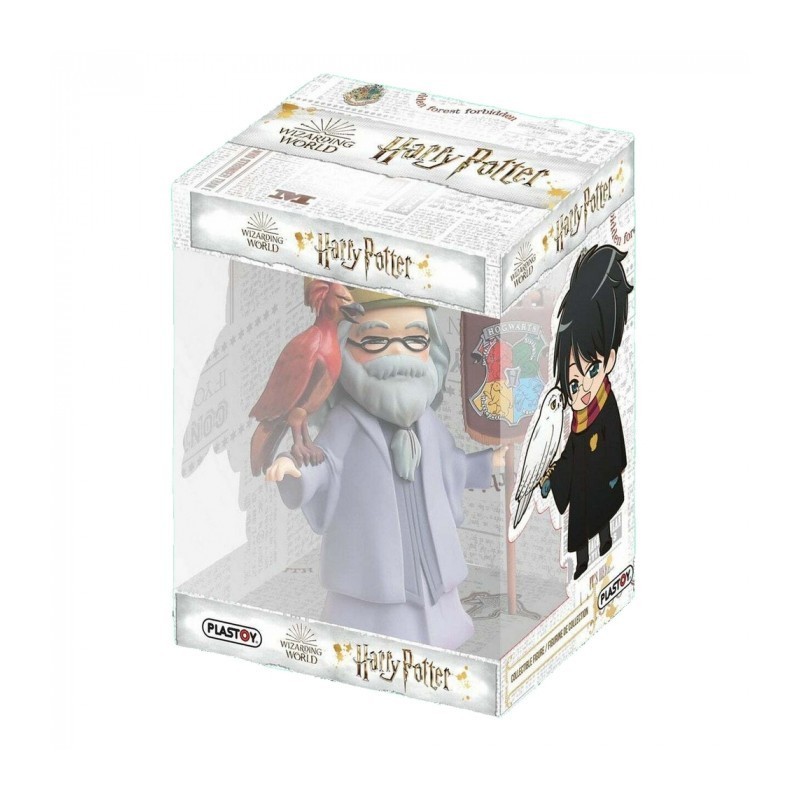 FIGURA HARRY POTTER ALBUS DUMBLEDORE & FAWKES