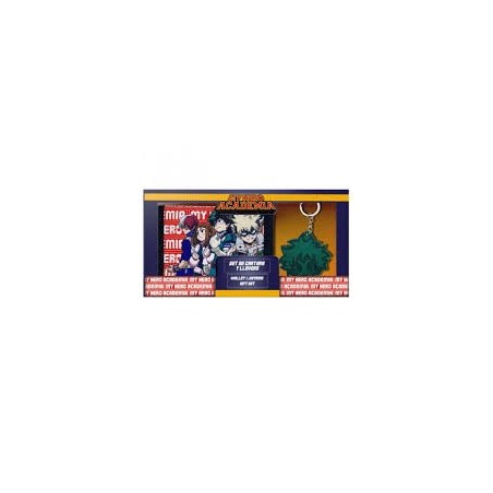 DEKU WALLET & KEYCHAIN GIFT SET MY HERO ACADEMIA (BILLETERA + LLAVERO)