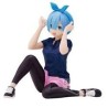 FIGURA RE:ZERO REM TRAINING STYLE 14 CM STARTING IN ANOTHER WORLD RELAX TIME