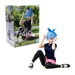 FIGURA RE:ZERO REM TRAINING STYLE 14 CM STARTING IN ANOTHER WORLD RELAX TIME