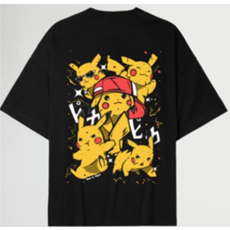 CAMISETA MADE IN JAPAN PIKACHU THUNDER