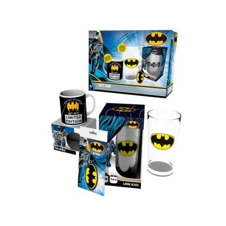 GIFT BOX BATMAN (TAZA+VASO+LLAVERO)