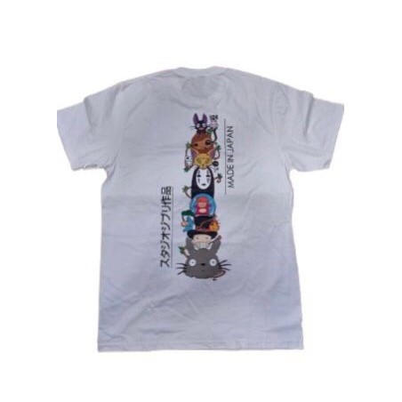 CAMISETA STUDIO GHIBLI MADE IN JAPAN M/C BLANCA