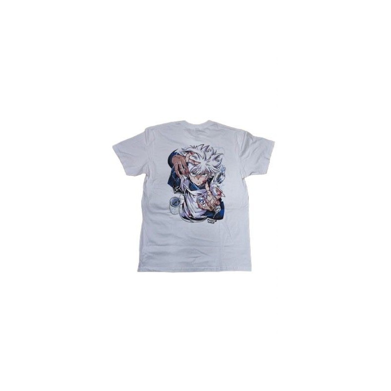 CAMISETA MADE IN JAPAN HUNTER X HUNTER KILLUA BLANCA (99)
