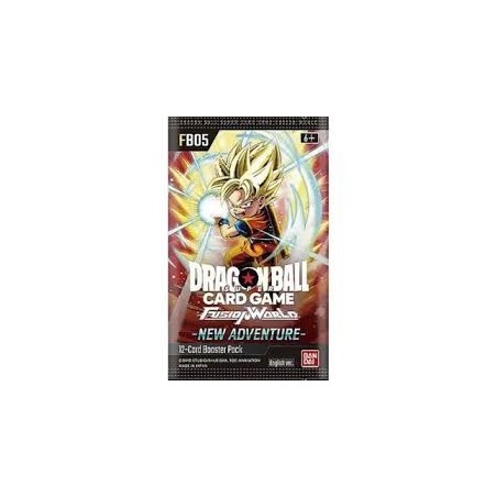 SOBRE DRAGON BALL SUPER TCG FUSION WORLD NEW ADVENTURE FB05. Idioma Inglés