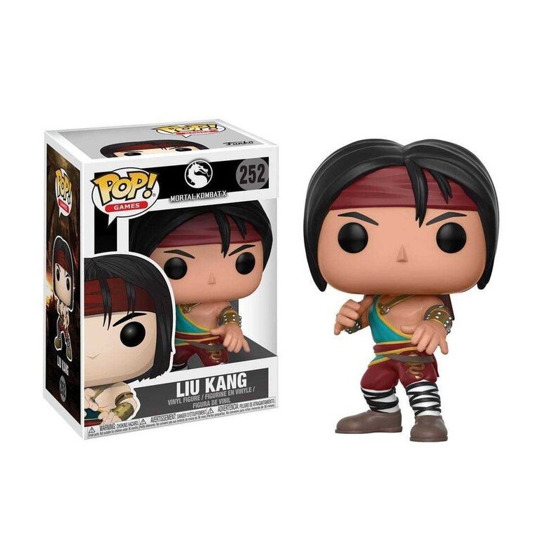 FUNKO POP! MORTAL KOMBAT X (LIU KANG) 252
