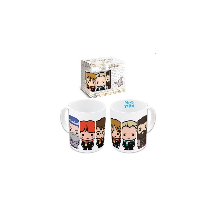 TAZA HARRY POTTER (PERSONAJES CHIBI)