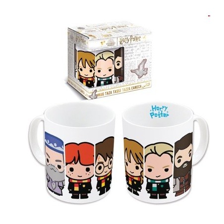 TAZA HARRY POTTER (PERSONAJES CHIBI)