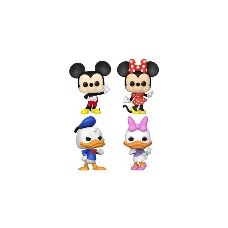 FUNKO POP! DISNEY CLASSICS (MICKEY / MINNIE / DONALD ( DAISY) 4 PACK