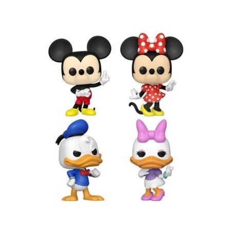 FUNKO POP! DISNEY CLASSICS (MICKEY / MINNIE / DONALD ( DAISY) 4 PACK