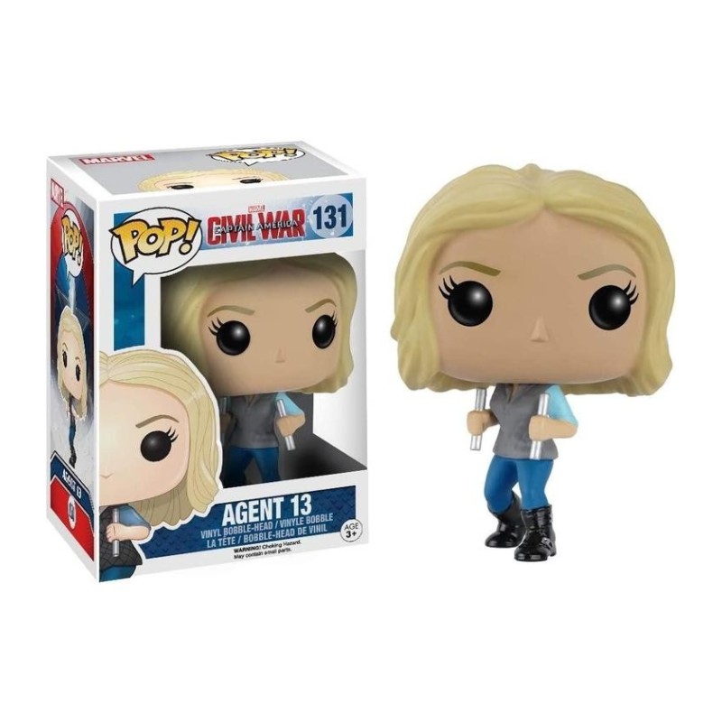 FUNKO POP! CAPTAIN AMERICA CIVIL WAR (AGENT 13) 131