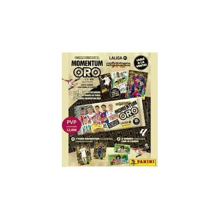 CARTAS ADRENALYN MOMENTUM ORO 2024-25