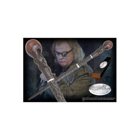 HARRY POTTER VARITA MAD-EYE MOODY "OJO LOCO MOODY" EDICION CARACTER