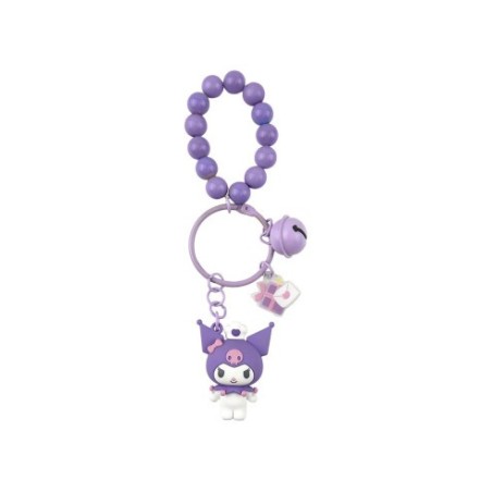 LLAVERO SANRIO BRAZALETE (KUROMI)