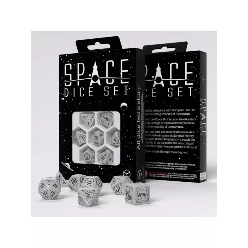 DADOS SPACE: APOLLO (7 UNIDADES) - Q WORKSHOP