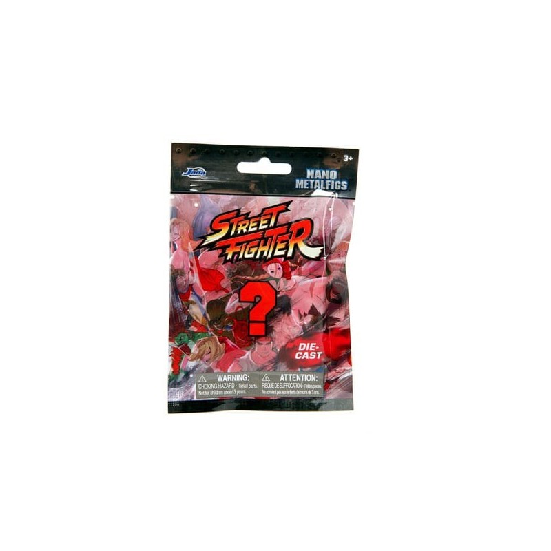 SOBRE SORPRESA NANO METALFIGS STREET FIGHTER