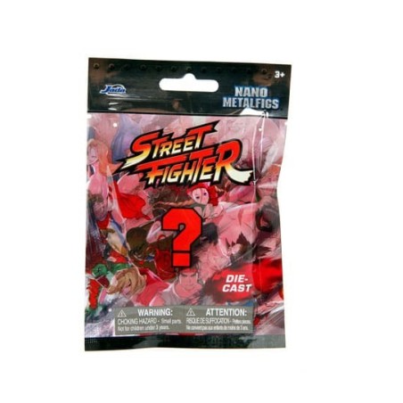 SOBRE SORPRESA NANO METALFIGS STREET FIGHTER