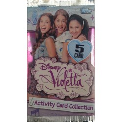SOBRE DISNEY VIOLETTA ACTIVITY CARDS COLLECTION (5 CARD)