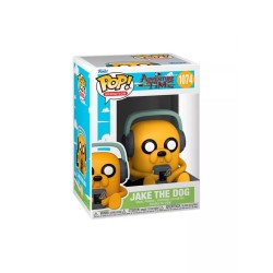 FUNKO POP! HORA DE AVENTURAS (JAKE THE DOG WITH PLAYER) 1074