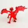 FIGURA DRAGON ZAFIRO ROJO 12CM