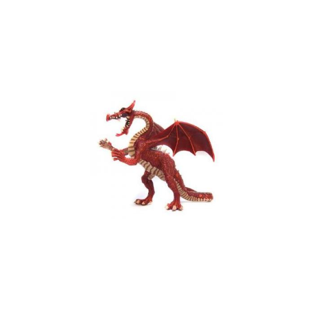 FIGURA DRAGON GRANDE ROJO